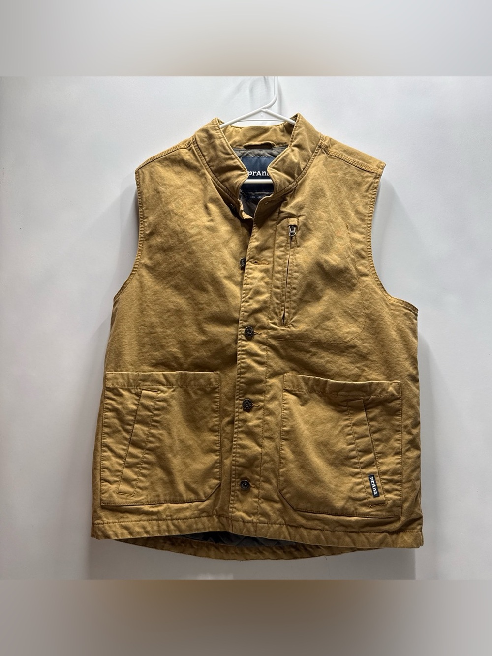prAna Men’s Button-Up Trembly Utility Vest